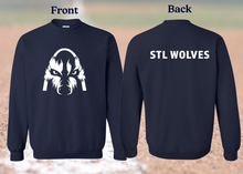 Load image into Gallery viewer, STL Wolves Baseball - Front/Back Logo Apparel
