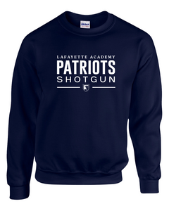 Patriots Shotgun Crewneck Sweatshirt - Gildan Brand