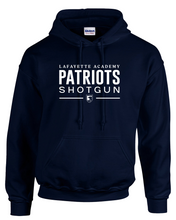 Load image into Gallery viewer, Patriots Shotgun Hooded Sweatshirt - Gildan Brand
