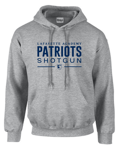Patriots Shotgun Hooded Sweatshirt - Gildan Brand