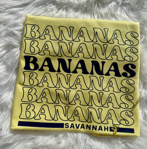 Savannah Bananas Word Stack Tshirt