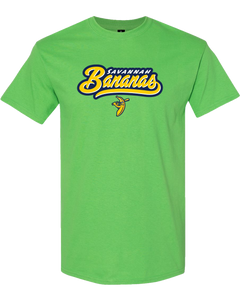 Savannah Bananas Thick Script Tshirt