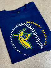 Load image into Gallery viewer, Savannah Bananas Baseball Stitch Tshirt
