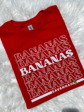 Load image into Gallery viewer, Savannah Bananas Word Stack Tshirt
