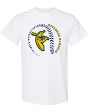 Load image into Gallery viewer, Savannah Bananas Baseball Stitch Tshirt
