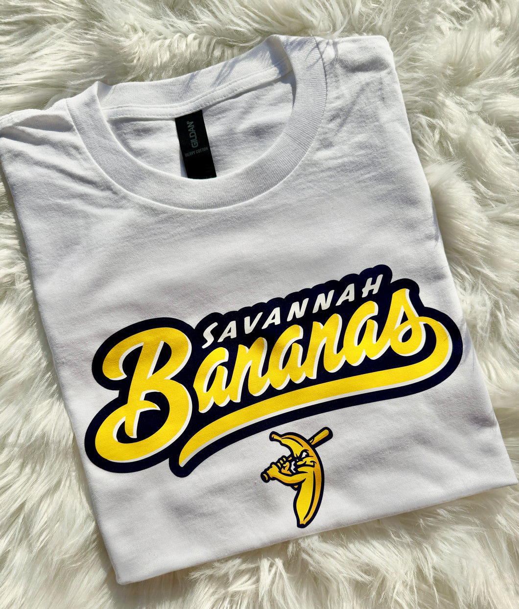 Savannah Bananas Thick Script Tshirt