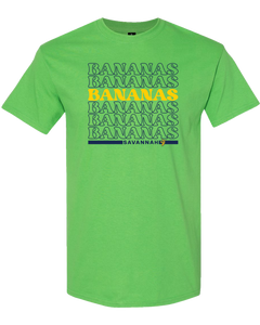 Savannah Bananas Word Stack Tshirt