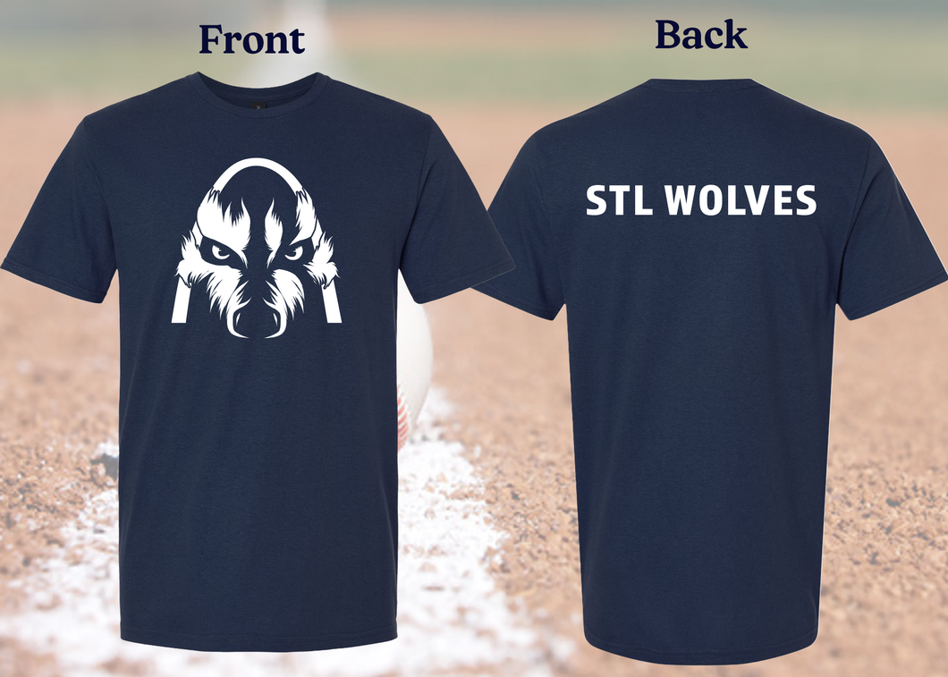 STL Wolves Baseball - Front/Back Logo Apparel