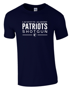 Patriots Shotgun T-Shirt - Gildan Softstyle Brand
