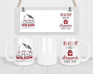 Real Estate Logo Coffee Mug