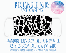 Load image into Gallery viewer, Face Covering Cow Print
