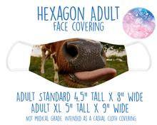 Load image into Gallery viewer, Face Covering Cow Tongue
