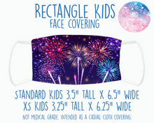 Load image into Gallery viewer, Face Covering Fireworks 2
