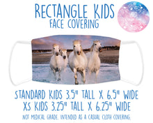 Load image into Gallery viewer, Face Covering Horse Running
