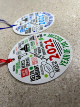 Load image into Gallery viewer, 2021 Year of The Vaccine Commemorative Ornament
