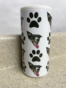 Custom Face Slim Stainless Steel Can Cooler