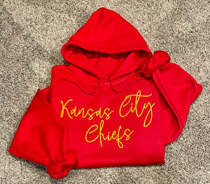Kansas City Chiefs Script Font Apparel