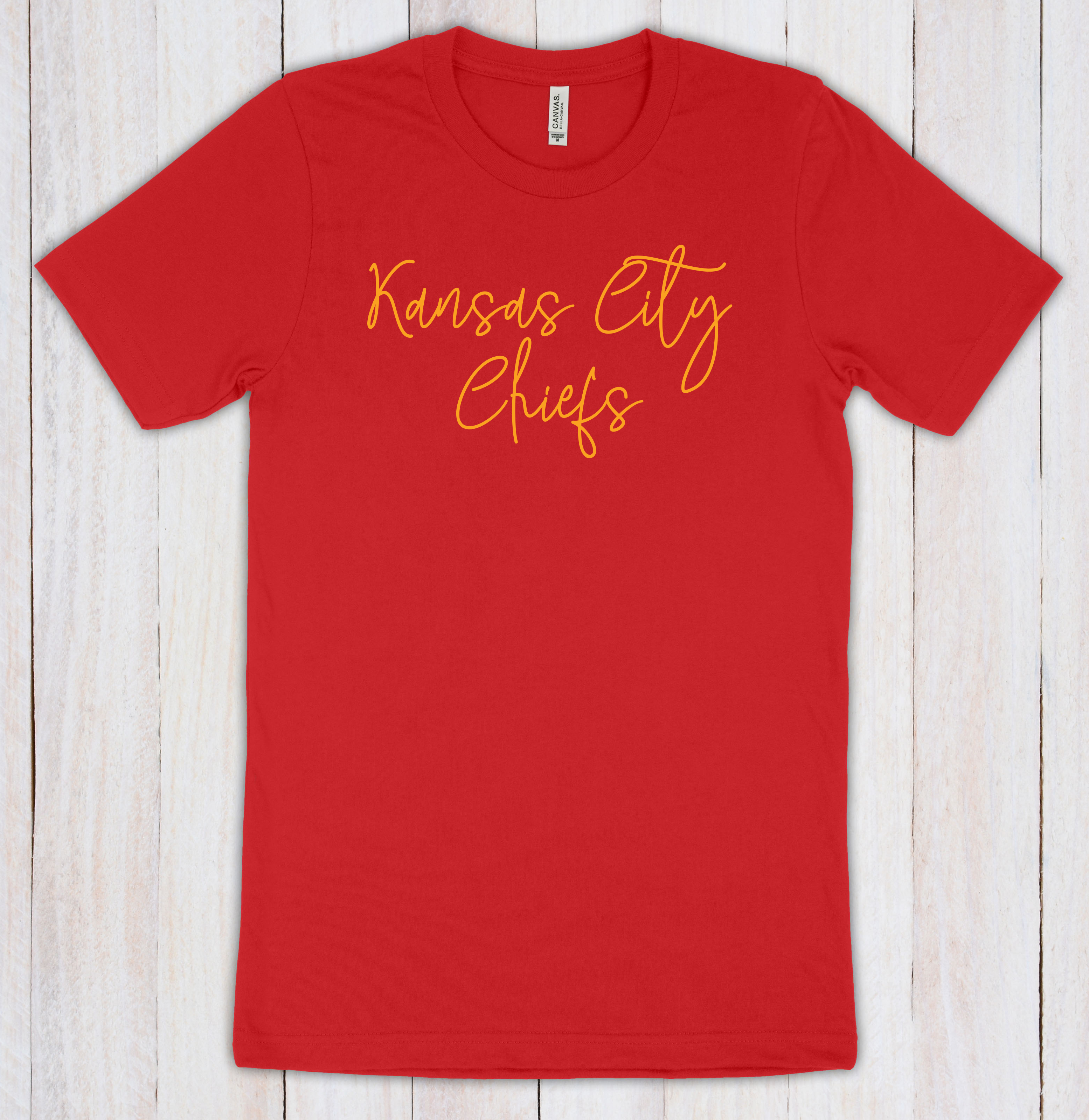 Kansas City Chiefs Script Font Apparel BC Design Den LLC