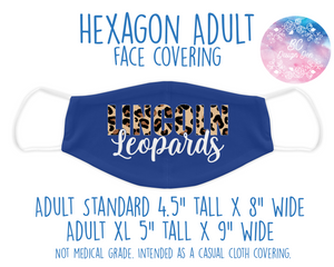 Face Covering Lincoln Leopards