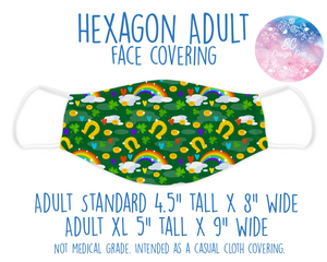 Face Covering Lucky Rainbows