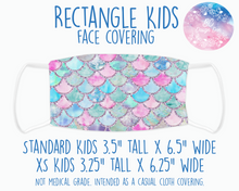 Load image into Gallery viewer, Face Covering Mermaid Scales
