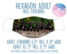 Load image into Gallery viewer, Face Covering Puppy German Shepherd
