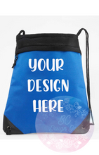 Load image into Gallery viewer, Drawstring Bag - Custom Design
