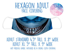 Load image into Gallery viewer, Face Covering Shark Smile

