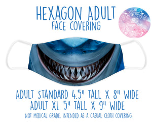 Face Covering Shark Smile
