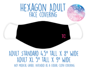 Face Covering Team Central Initials
