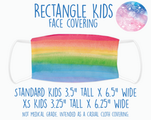 Load image into Gallery viewer, Face Covering Watercolor Rainbow
