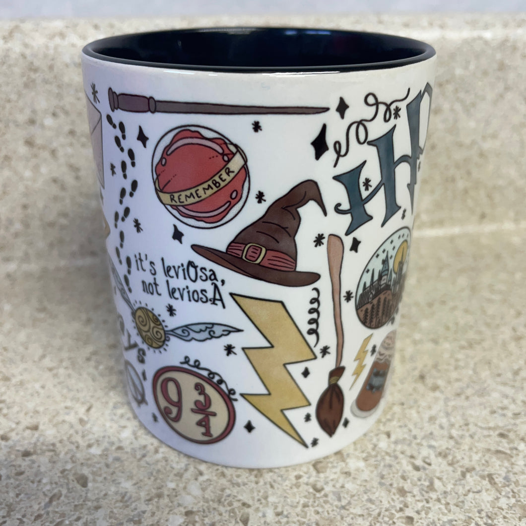 Watercolor Magic Symbols Mug